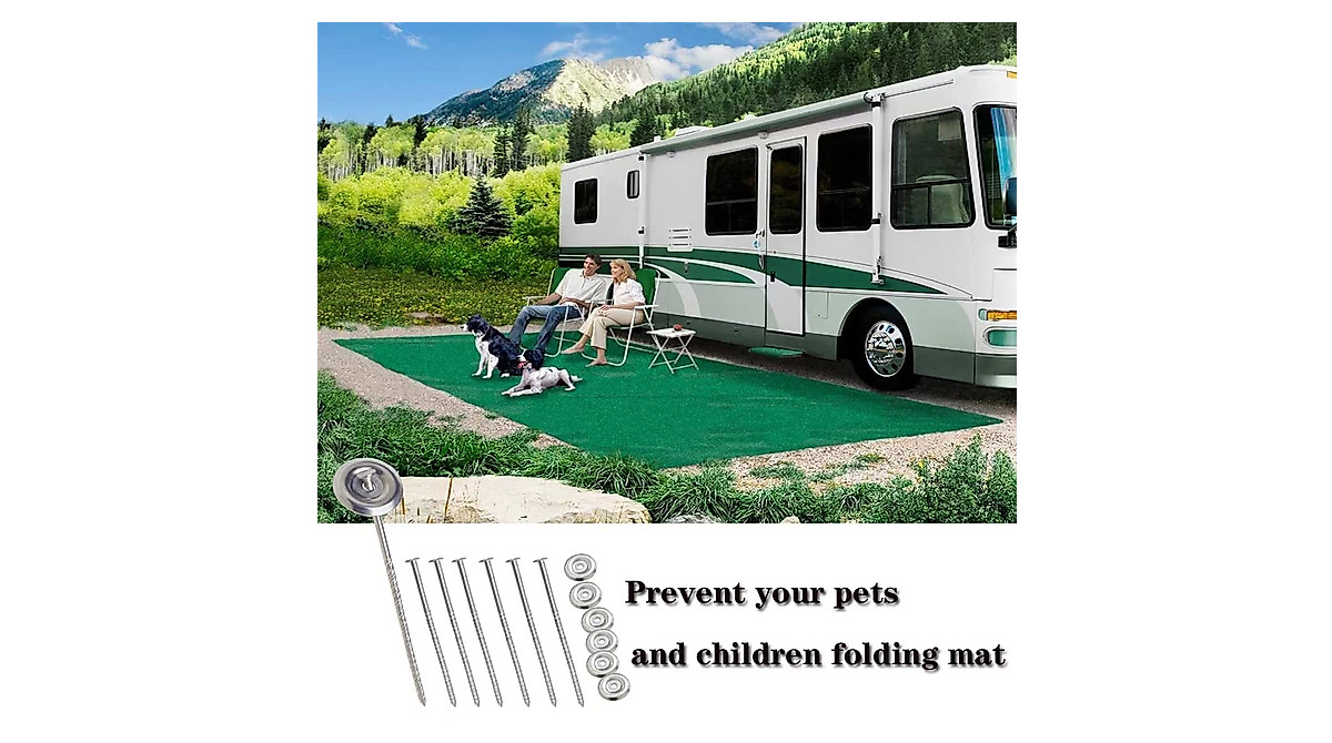Uitose RV Rug Stakes - Secure Your Outdoor Mats Effortlessly
