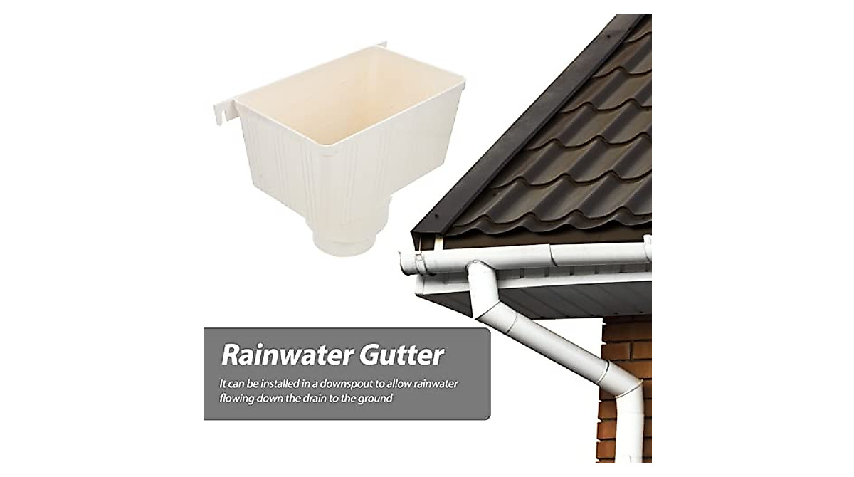 DOITOOL Universal Rainwater Gutter Downspout Adapter – Easy Installation