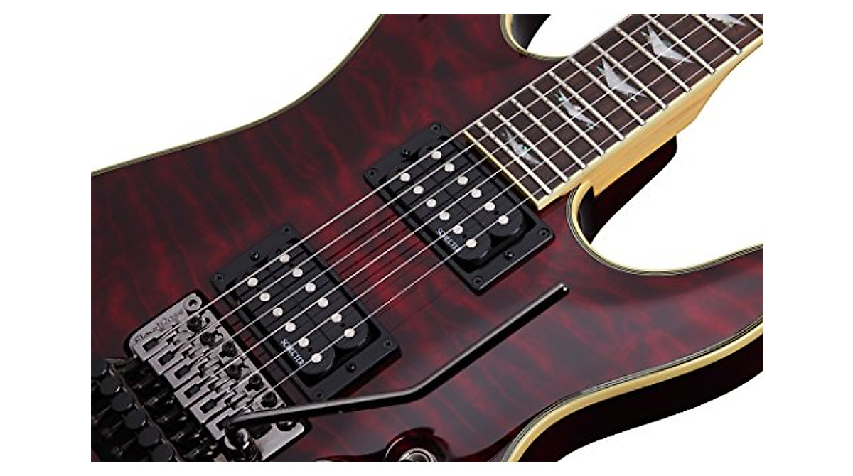 Schecter Omen Extreme-6 FR Guitar - Black Cherry Finish