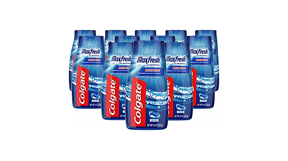 Colgate Max Fresh Gel Toothpaste - 2-in-1 Whitening