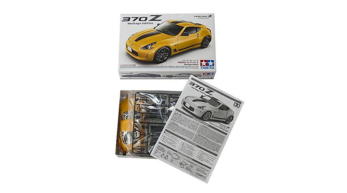 TAMIYA 24348-Échelle 1:24 Nissan 370Z Heritage Edition, modélisme, bricolage, loisirs, collage, kit de construction en plastique, 24348, Non laqué