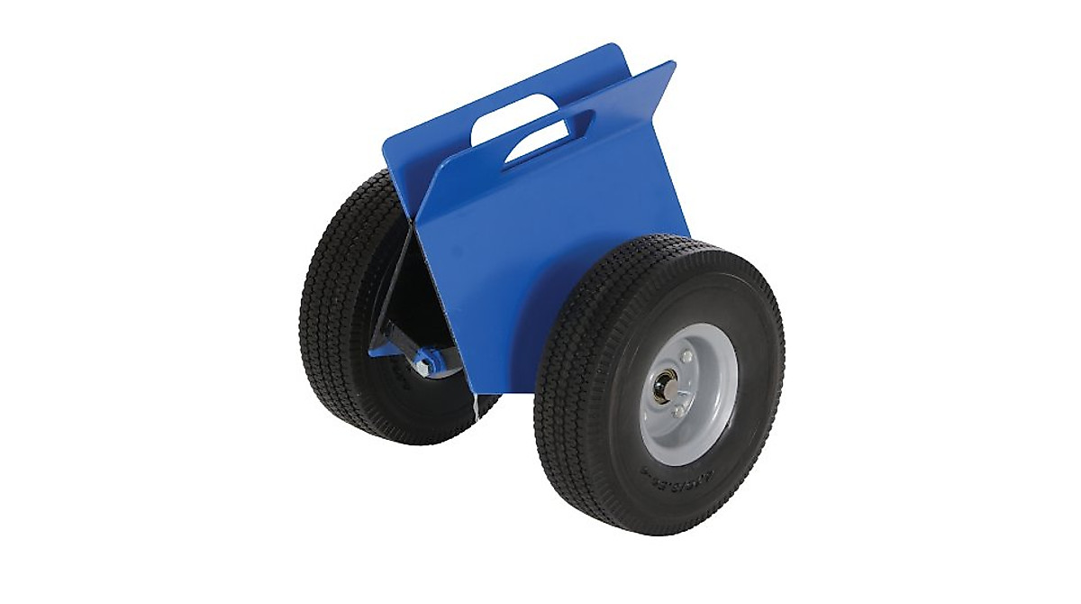 Vestil Steel Plate Dolly - Heavy-Duty with Foam Wheels | 500 lbs Capacity