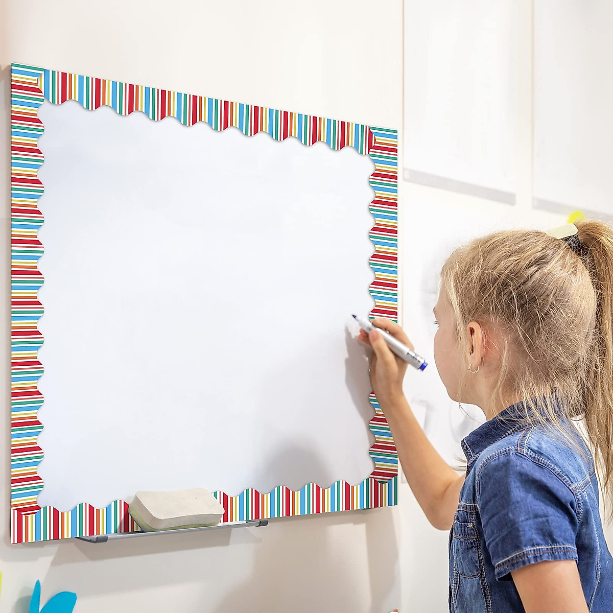 Colorful 69 ft Classroom Borders for Creative Decor