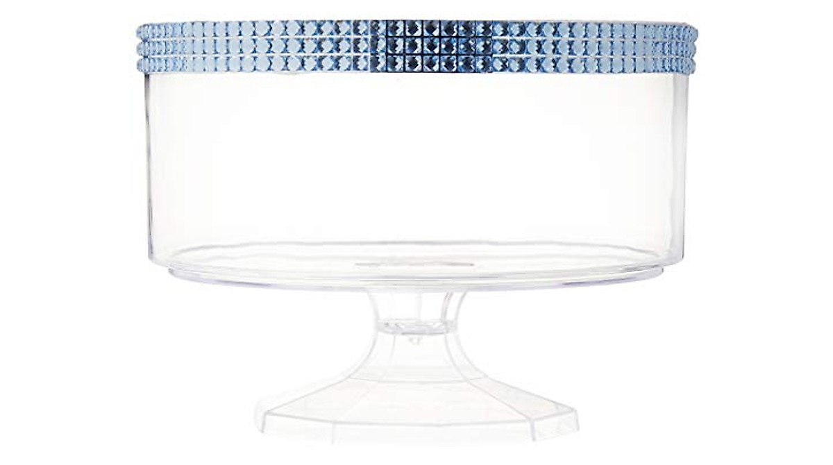Luxury Blue Gem Trifle Container - Perfect for Desserts