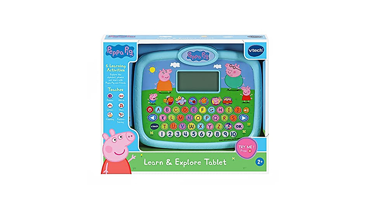 VTech Peppa Pig Learn & Explore Tablet for Kids 2+