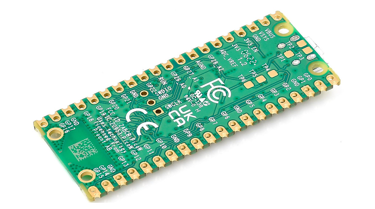 Raspberry Pi Pico W Pre-Soldered Header | Built-in Wi-Fi