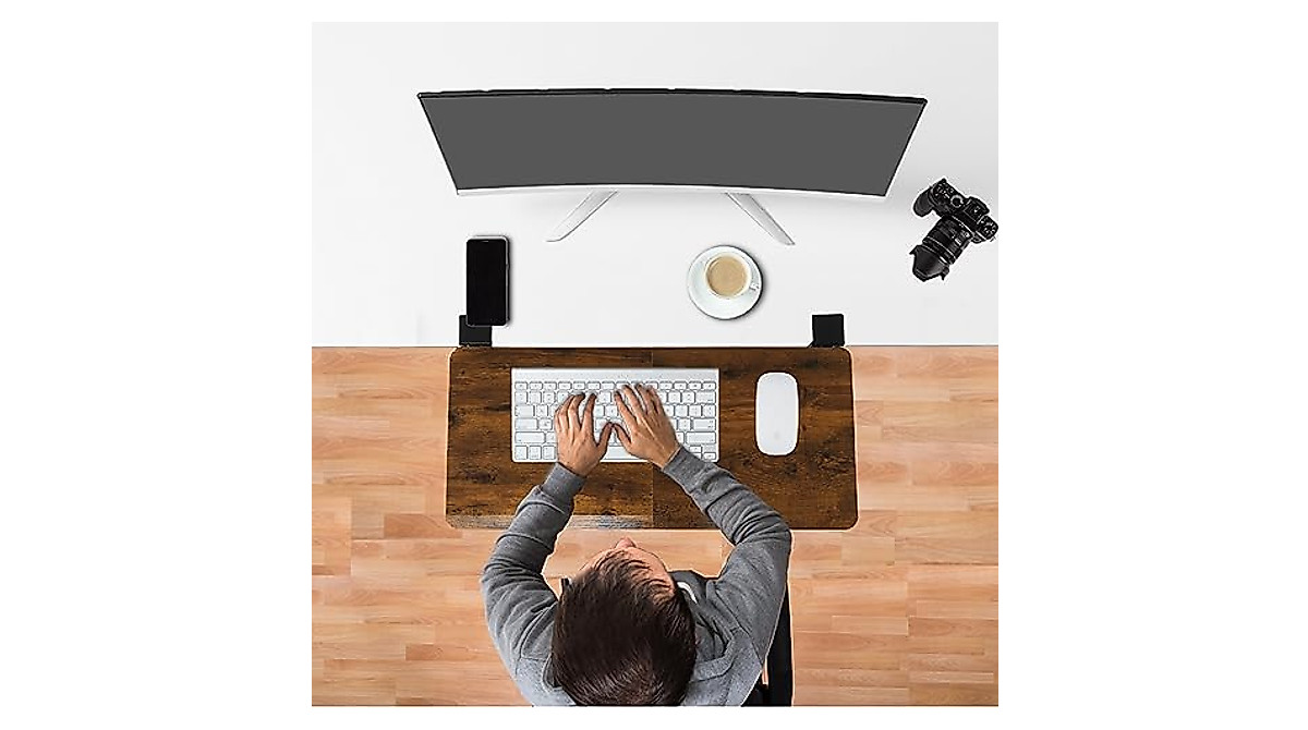 ETHU Repose-poignet et avant bras ergonomique réglable pour bureau et