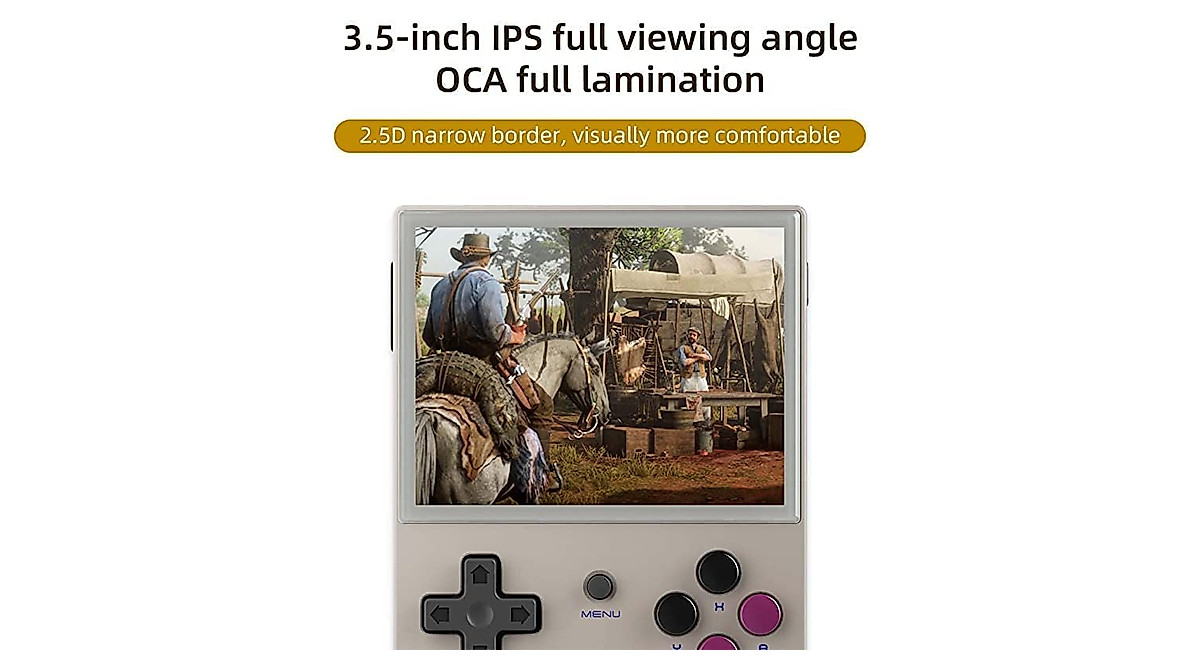 RG35XX Handheld Game Console with 5000 Classic Games | Play & Connect