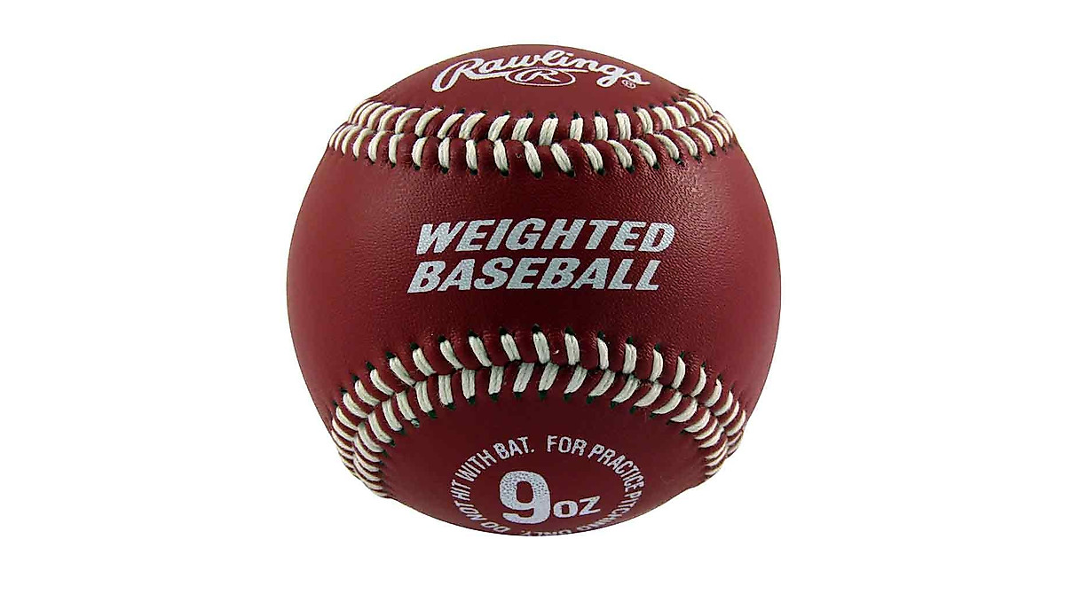Rawlings 9 oz Weighted Training Baseball for Strength