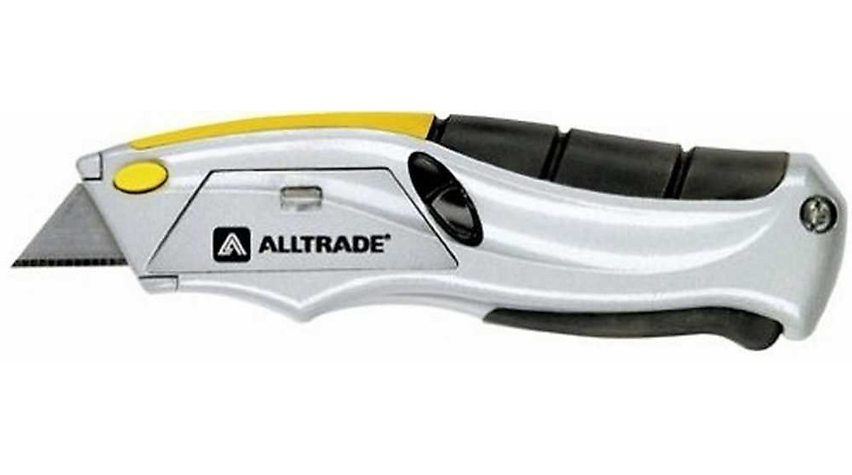 Alltrade 150003 Auto Loading Utility Knife - Fast Blade Change