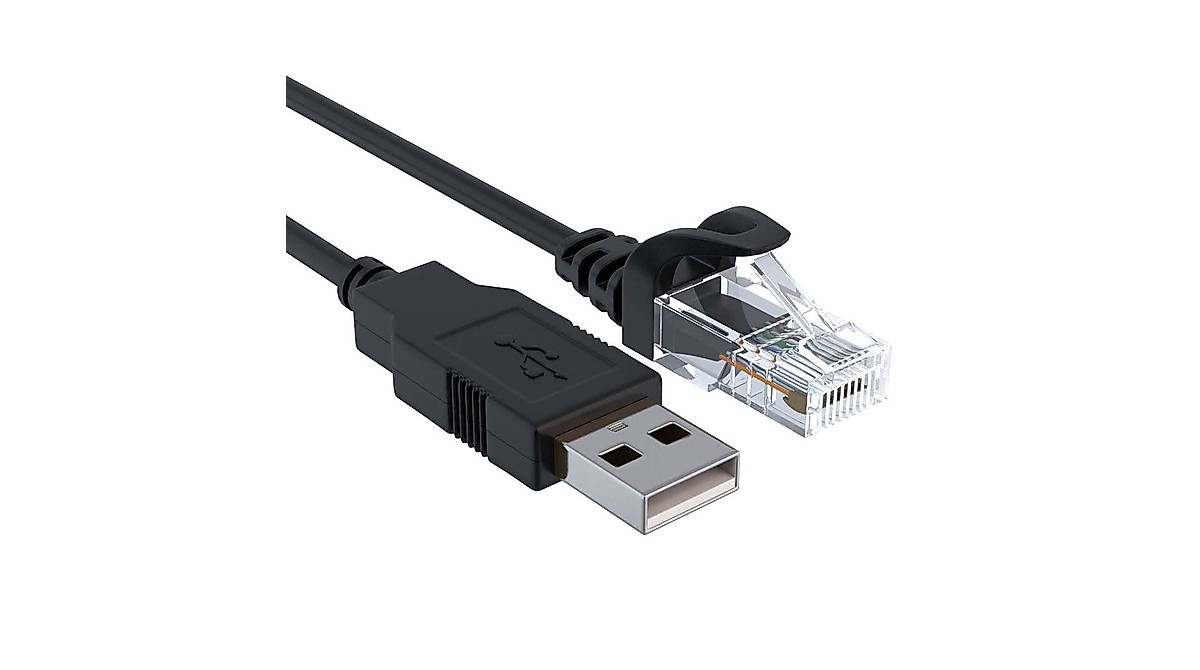 CableRack 6ft USB to RJ45 Console Cable for Cisco Devices