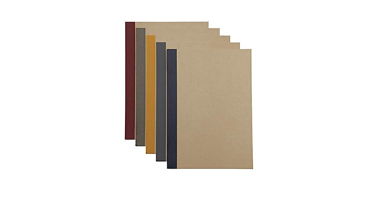 MUJI B5 Notebook Pack of 5 - Durable & Versatile