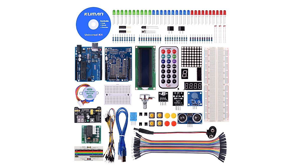 KINREA Project Super Starter Kit with Arduino IDE Projects