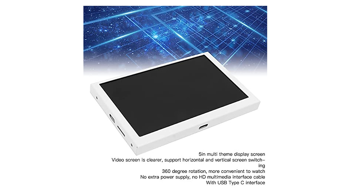 Innovative 5in IPS Type C Secondary Screen for PC