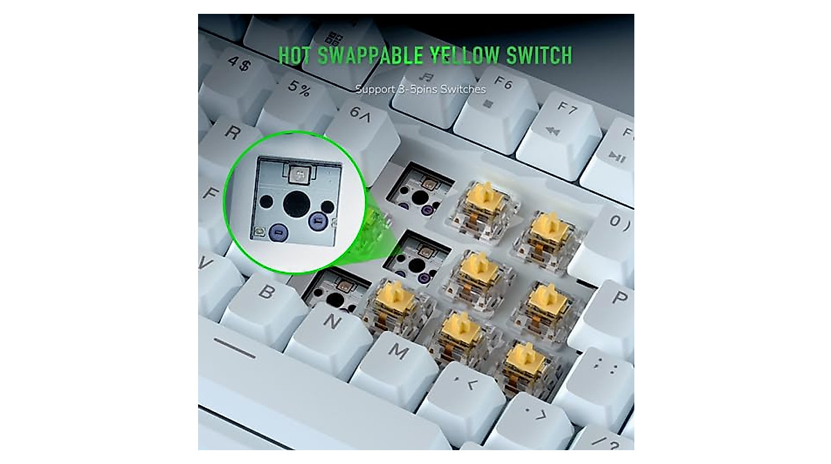 RK ROYAL KLUDGE R87 Mechanical Gaming Keyboard
