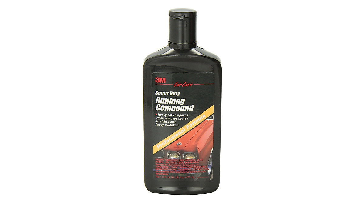 3M Super Duty Rubbing Compound - Professional Scratch Removal