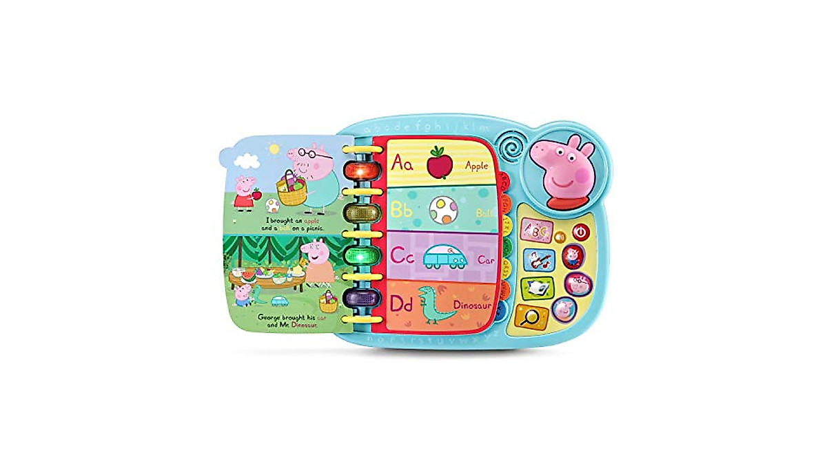 VTech Peppa Pig Learn & Discover Book - Interactive Learning