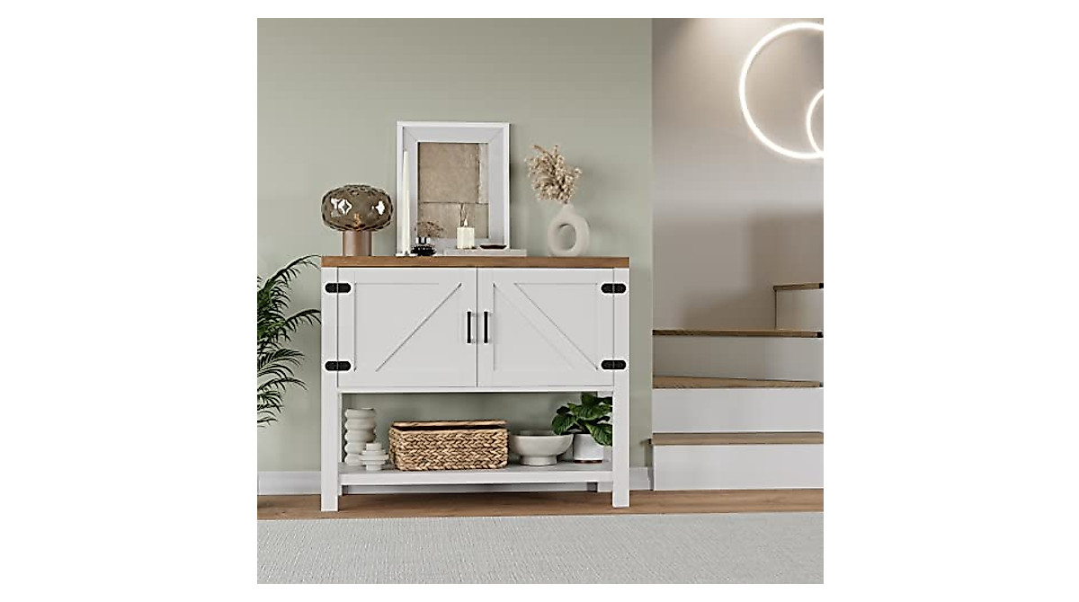 HOSTACK Console Table - Stylish Storage Solution