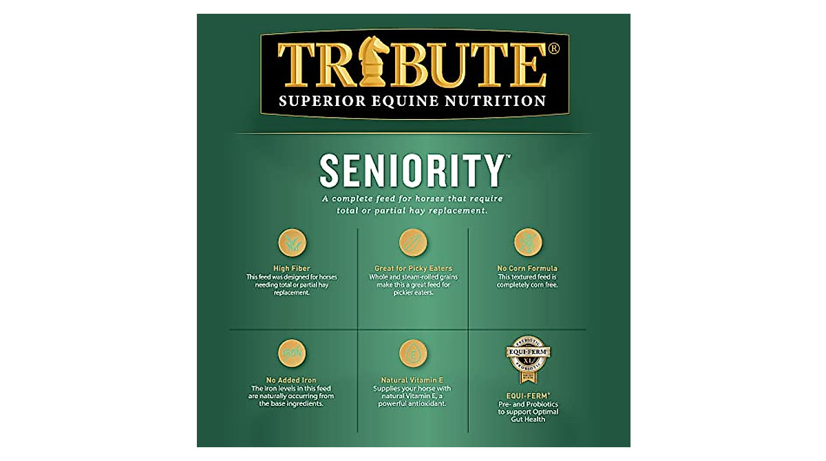 Kalmbach Feeds Tribute Maturity Textured Horse Feed