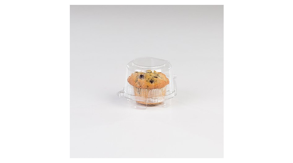 Lindar 81100111 Clear Cupcake Container - Grab & Go