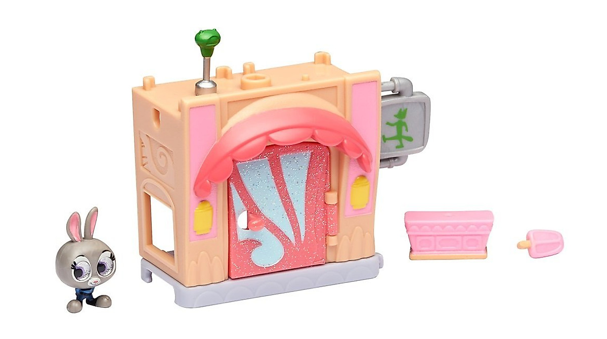 Disney Doorables Zootopia Mini Stack Playset - Build & Play