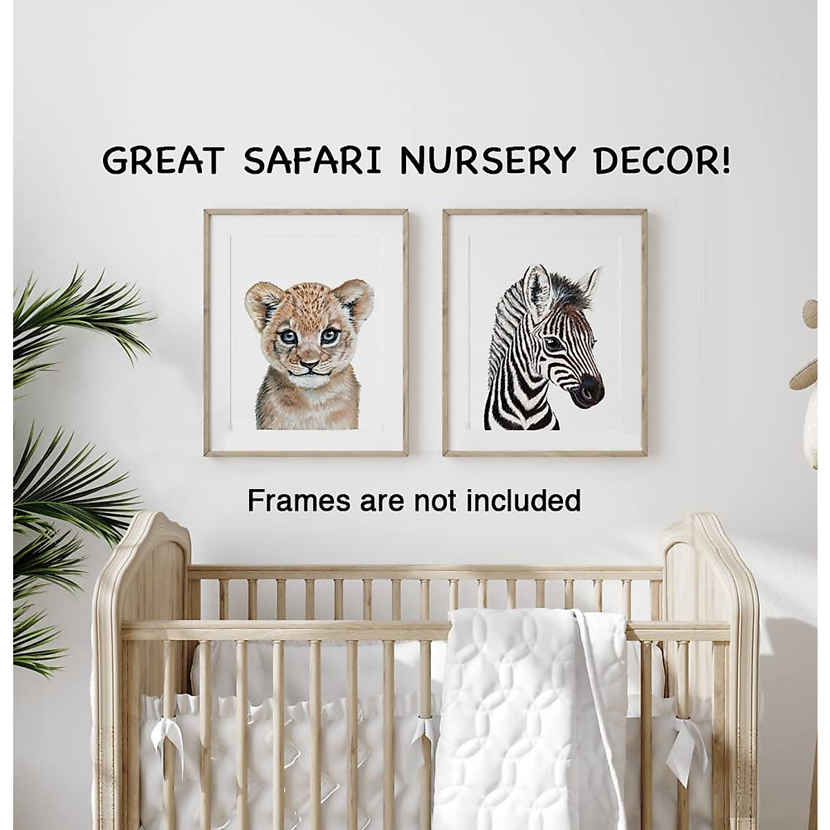Adorable Safari Nursery Decor Set for Baby Rooms — free download