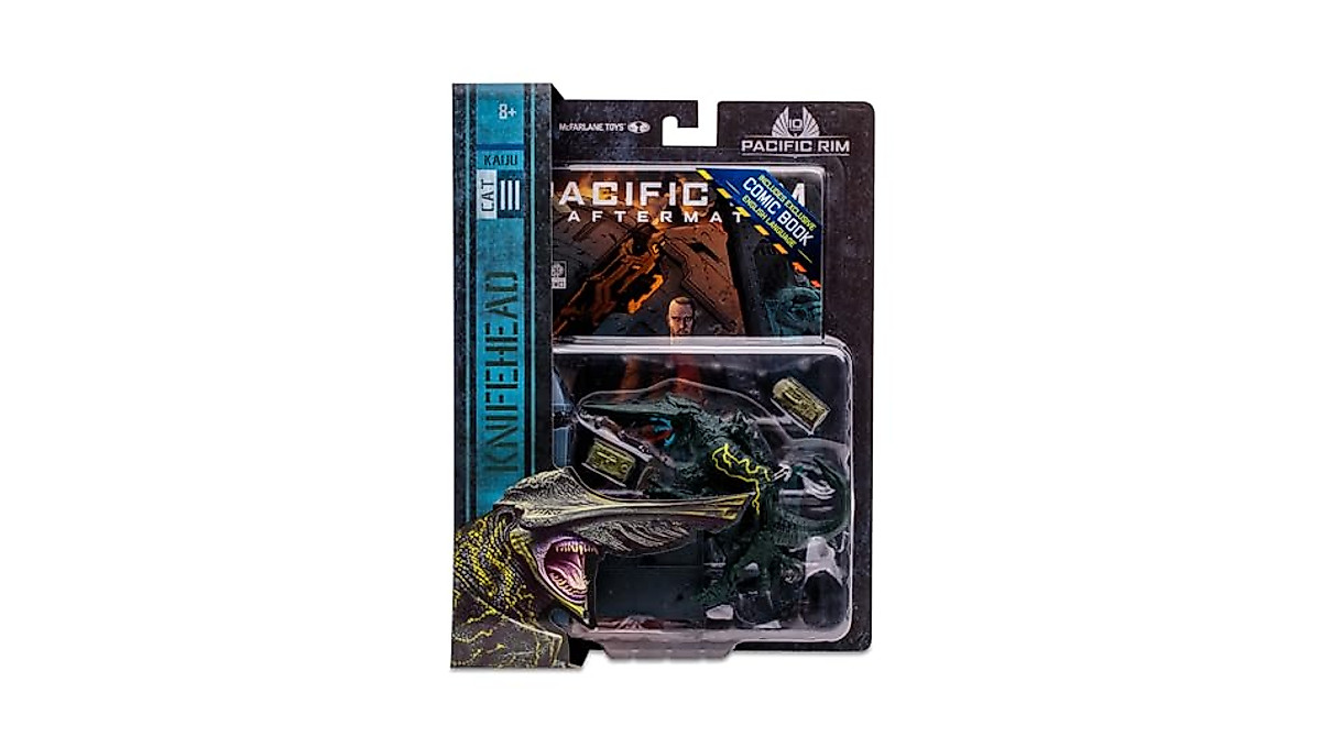 Pacific Rim Knifehead Action Figure with Vehicles & Comic