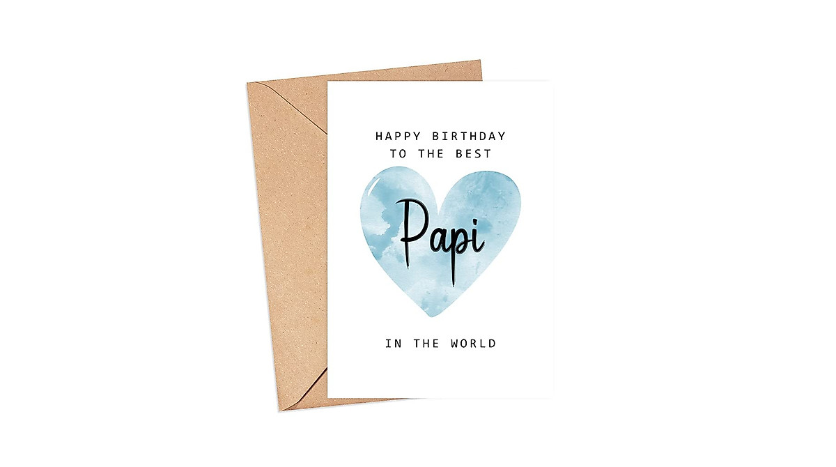 Happy Birthday Papi Card – Premium Design by MoltDesigns
