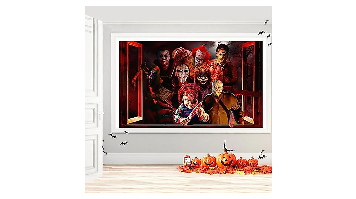 Spine-Chilling Halloween Backdrop for Horror Parties