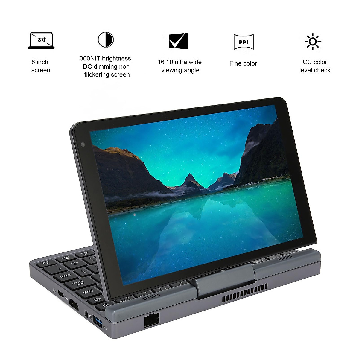 8 Inch Touchscreen Laptop with 12GB RAM for Windows 11