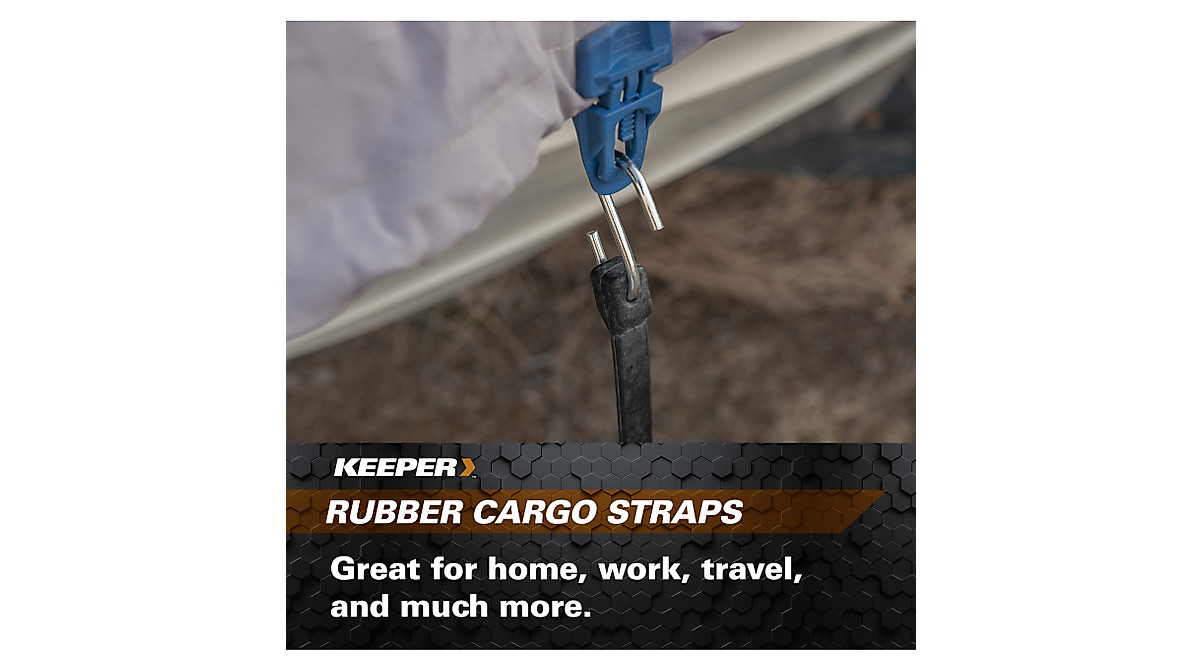 HAMPTON PROD Keeper: 10-Pack EPDM Cargo Straps for Tarps