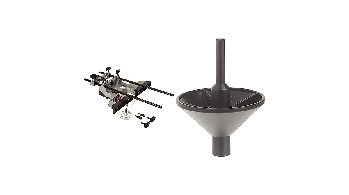 Bosch RA1151 Router Centering Pin & Cone with Edge Guide | Versatile ...