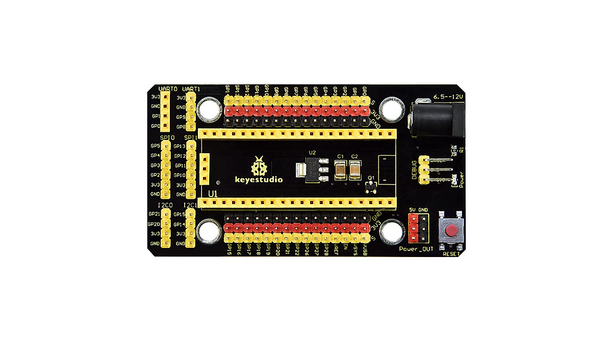 Raspberry Pi PICO IO Shield - Expand Your Projects Easily