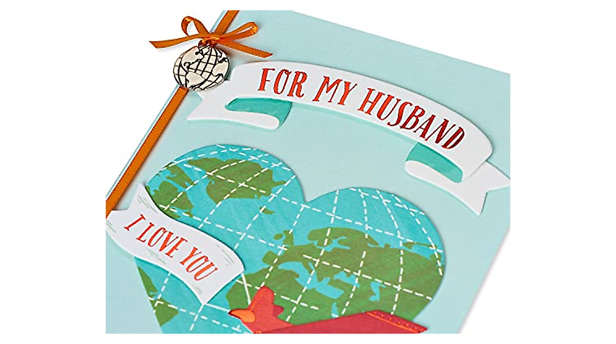 Premium Papyrus Birthday Card for Husband - Romantic & Unique