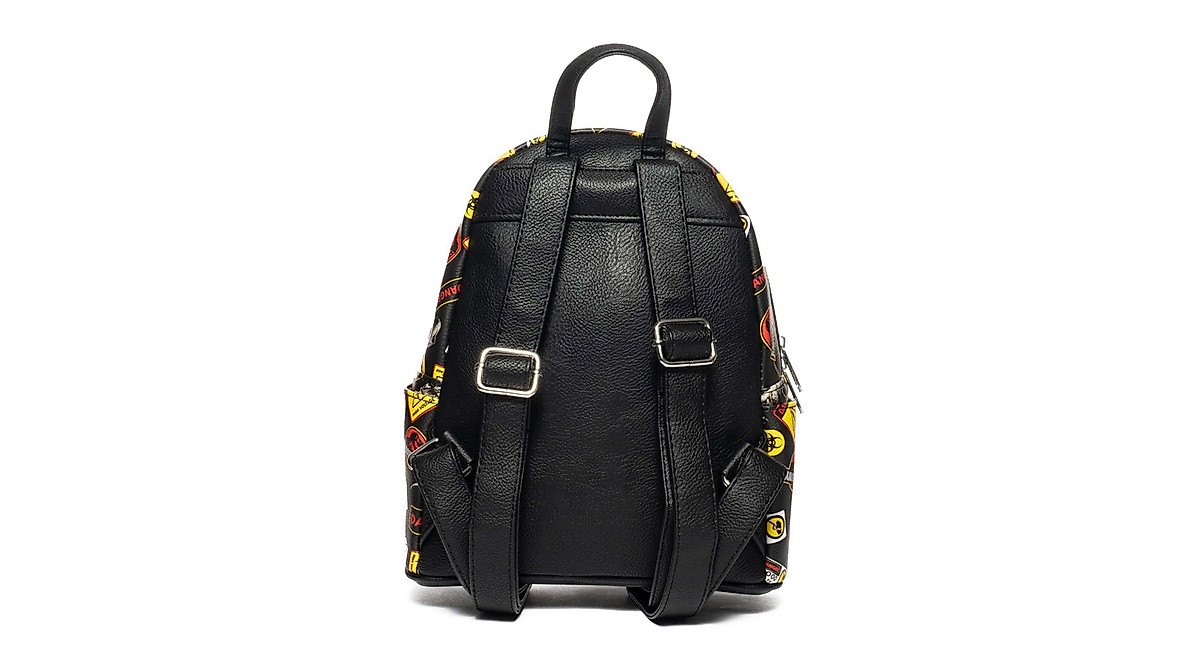Jurassic Park Warning Signs Mini Backpack - Exclusive Loungefly Bag