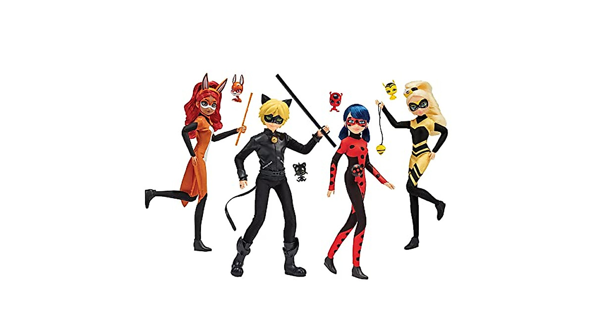 Shop JP Miraculous Ladybug 4 Pack with Exclusive Gift Set