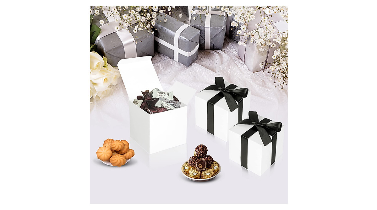 DOYIDE 100 Pack Small Gift Boxes for Weddings & Birthdays