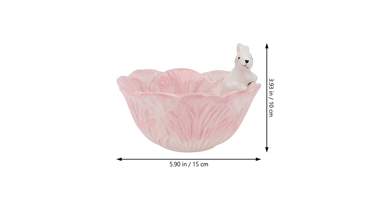 Yardwe Cartoon Rabbit Bowls - Cute & Durable 2pcs Set