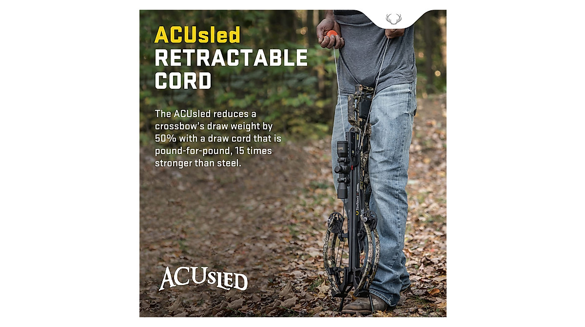 TenPoint ACUsled Crossbow Cocking Device - Reduce Draw Weight by 50%