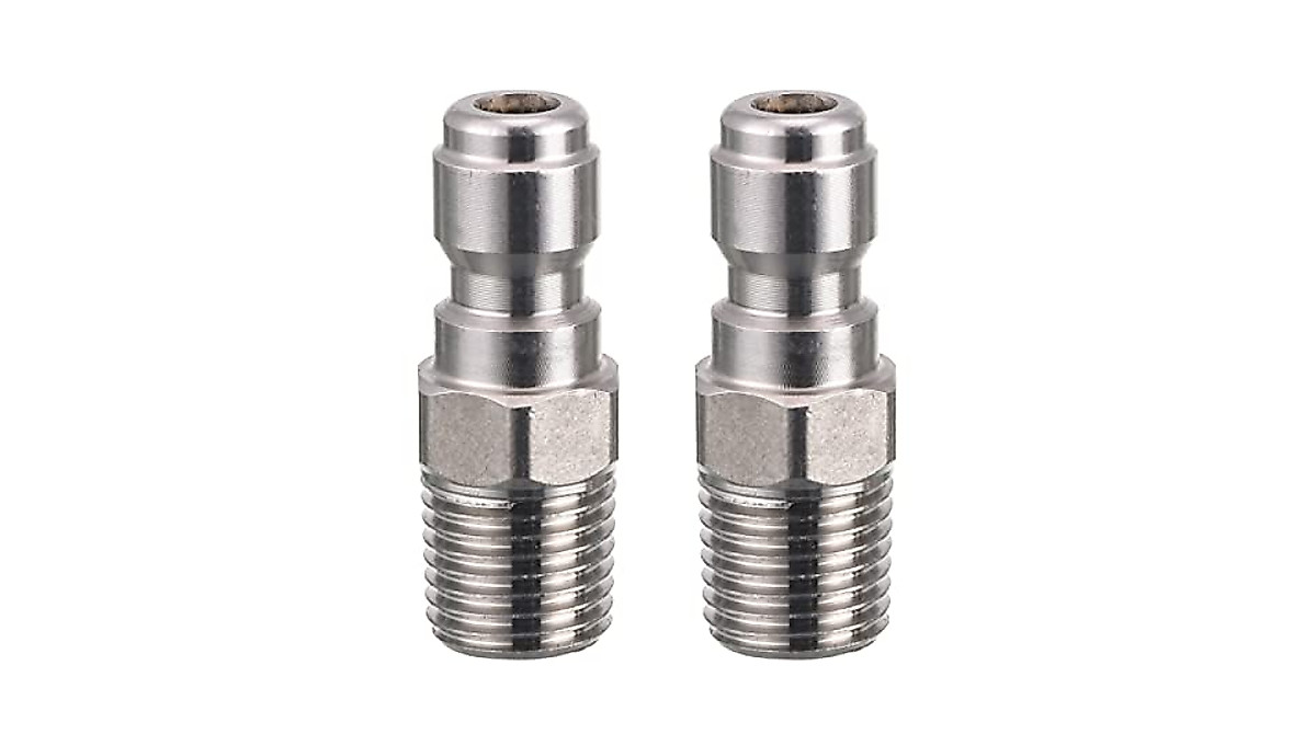RIDGE WASHER 1/4 Pressure Washer Couplers - Heavy Duty 5000 PSI