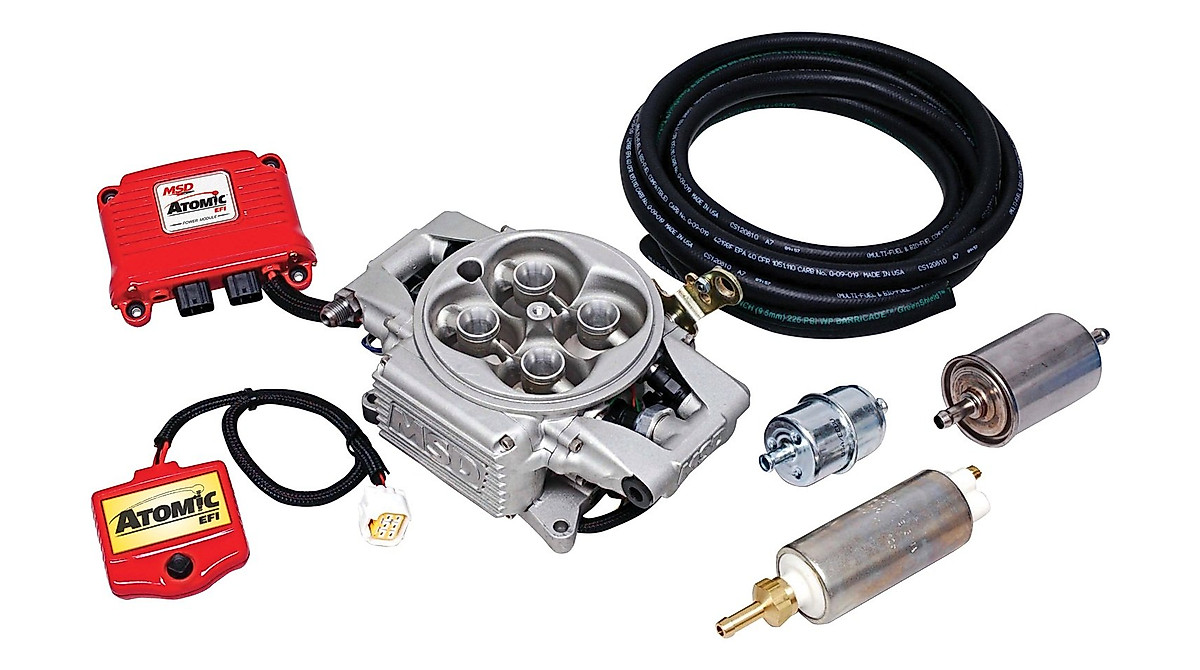 MSD 2900 Atomic EFI Master Kit - Self-Tuning Excellence