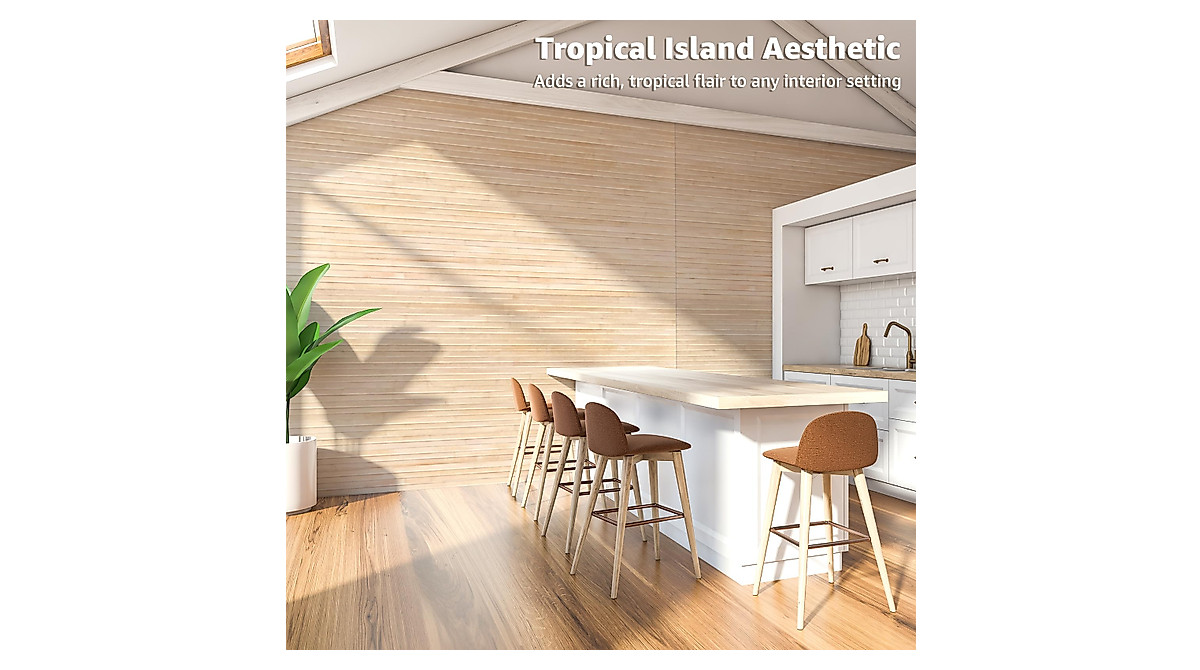 Art3d Bamboo Wall Panel for Interior Decor | Eco-Friendly & Stylish