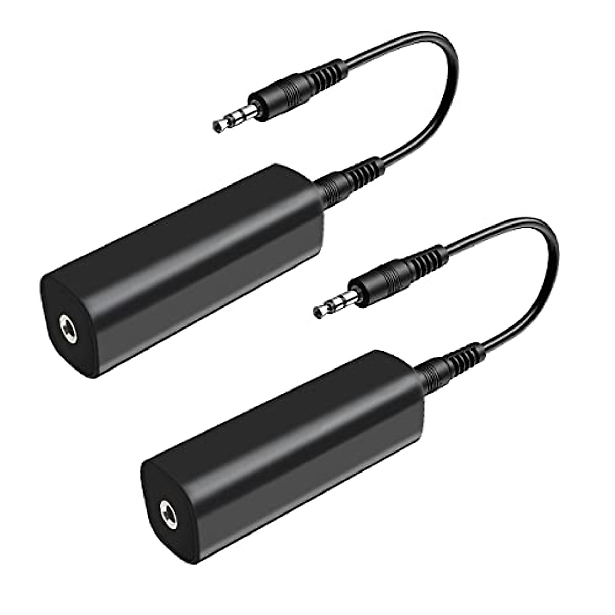 Ground Loop Noise Isolator 2 Pack for Car & Home Audio - KSRIDOTE