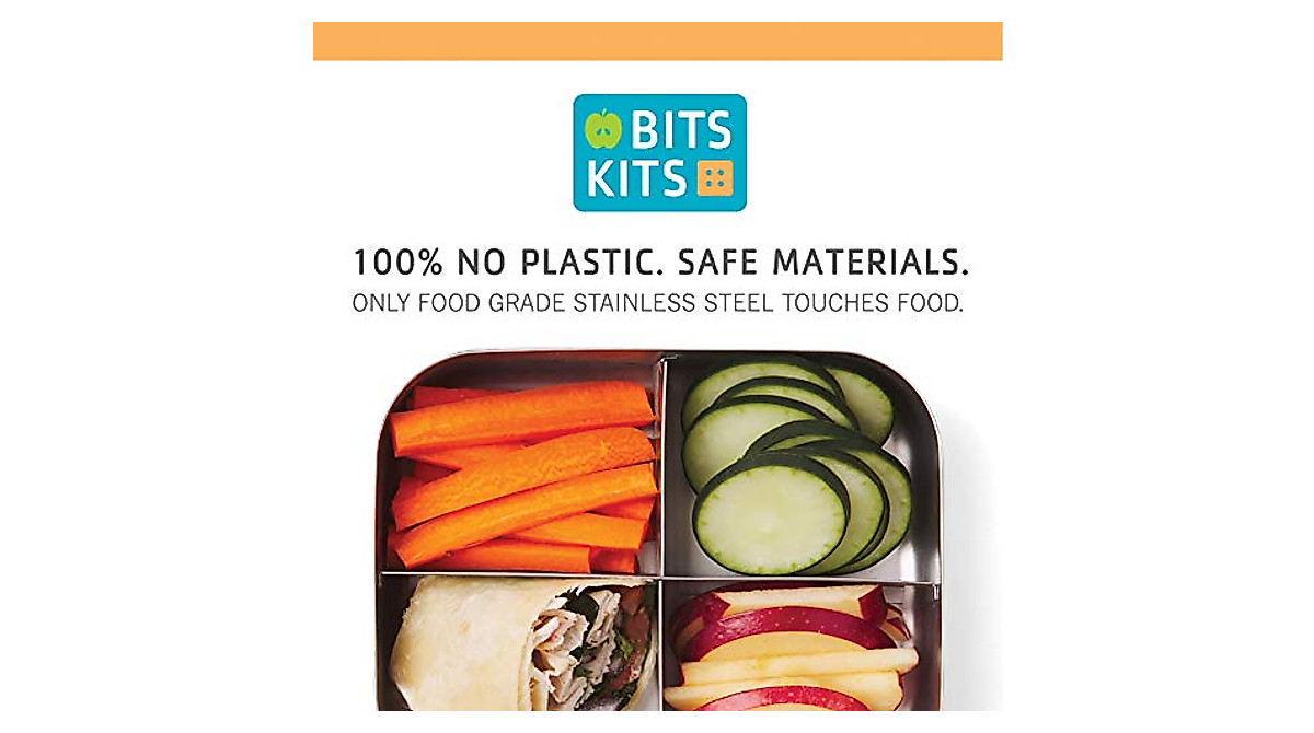 Bits Kits Stainless Steel Bento Box for Easy Meal Prep