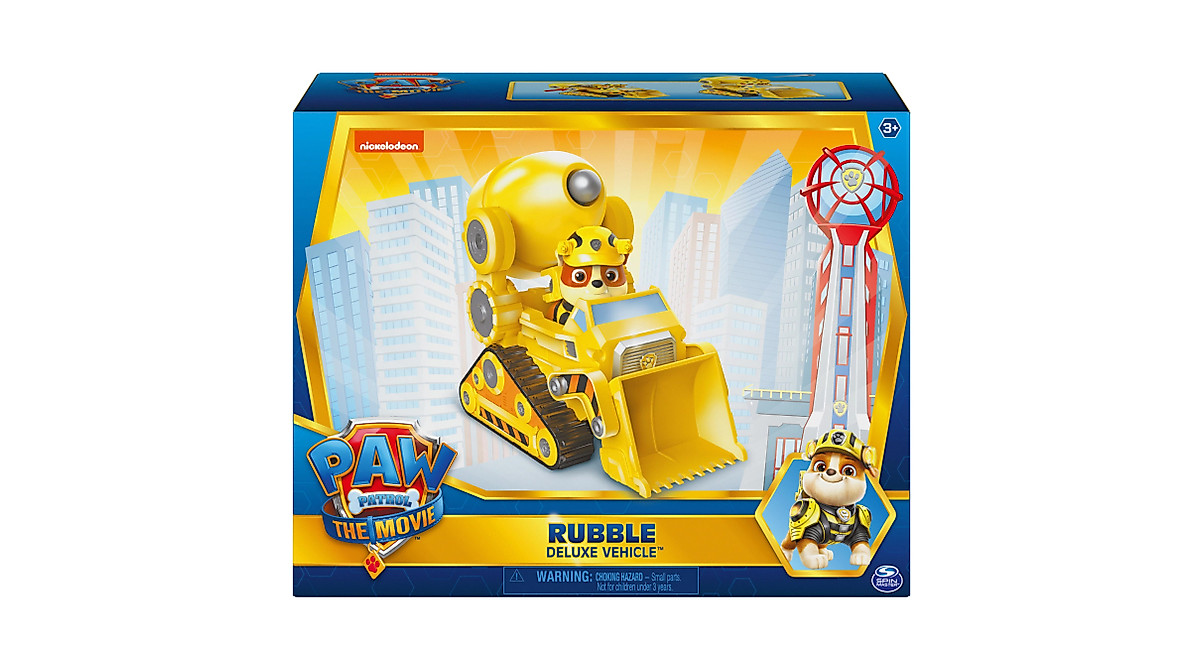 Rubble’s Deluxe Transforming Car - Paw Patrol Toy