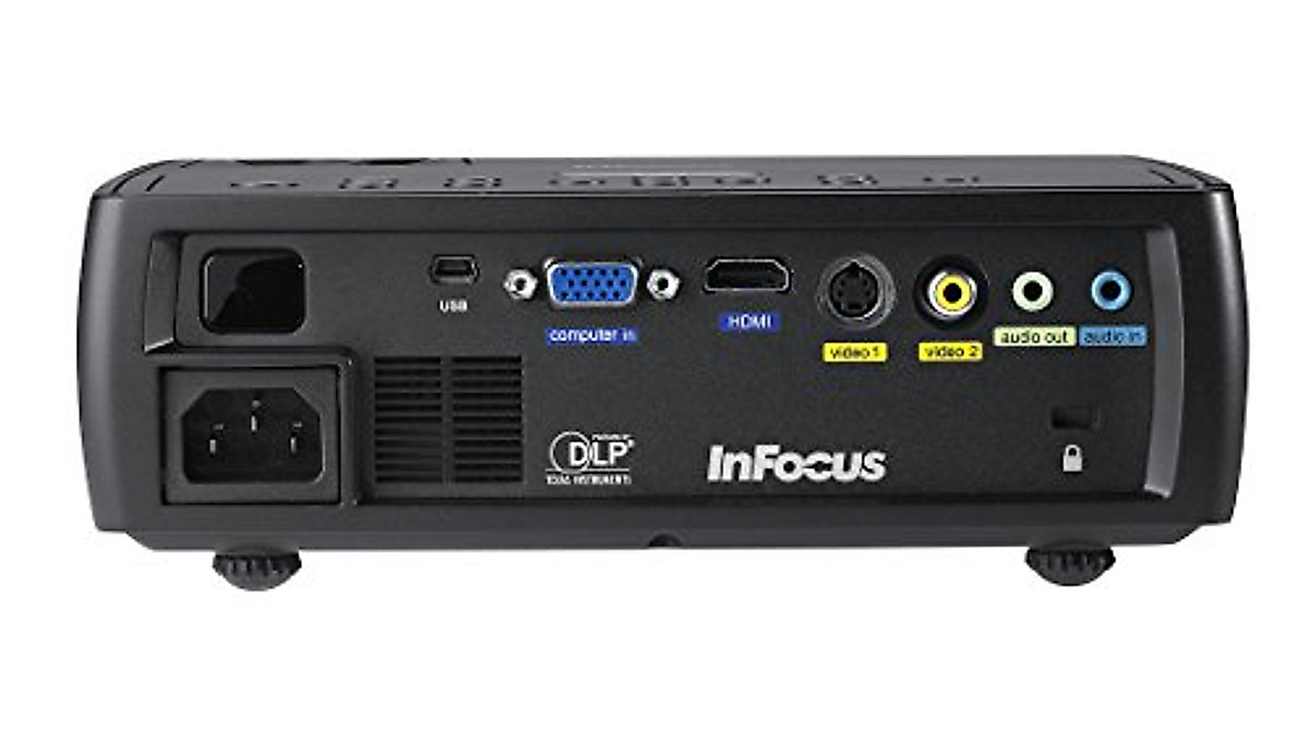 InFocus IN1112A Portable DLP Projector – Bright, Compact, Reliable