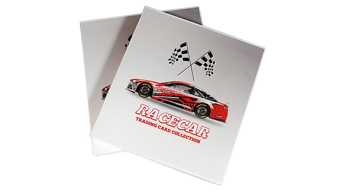 UniKeep NASCAR Card Storage Binder - 360 Capacity, Durable & Stackable