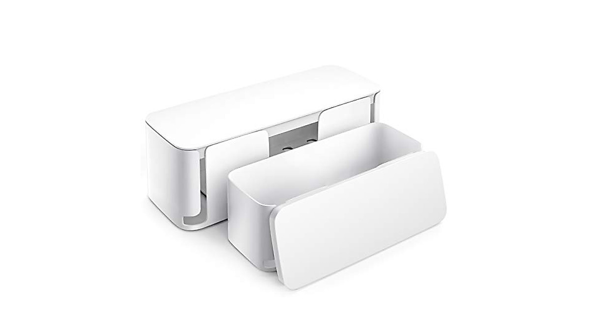2 Pack Cable Management Box - Organize Your Cords Today