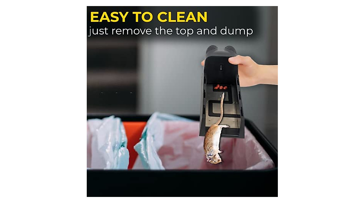 TRAPPED Elite Electric Rat Trap - Humane & Easy Rodent Control
