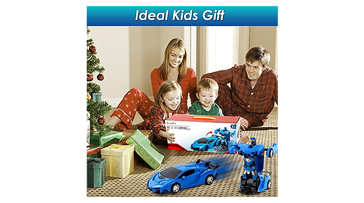 Kizeefun Transformable RC Car - Rechargeable & Fun Stunts